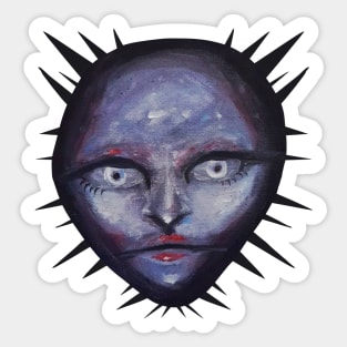 Mystic Face | Creature Monster | Look Into my soul Sticker